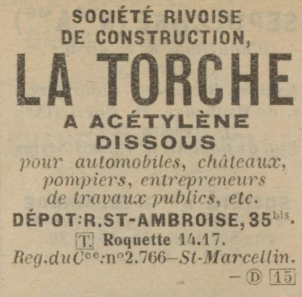 annuaire commercial 1925